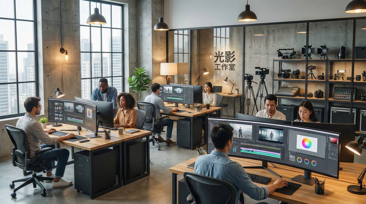 抖音风社区美图展示视频