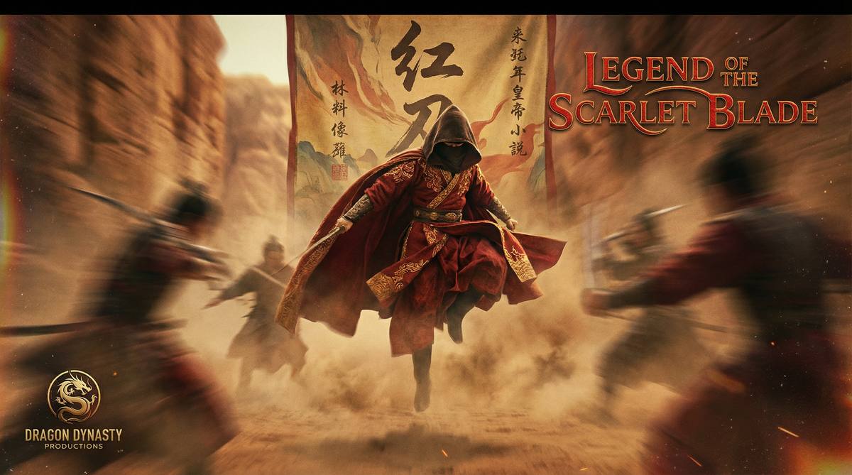 抖音风原创影视视频-江湖夜雨幕后